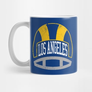 LAR Retro Helmet - Blue Mug